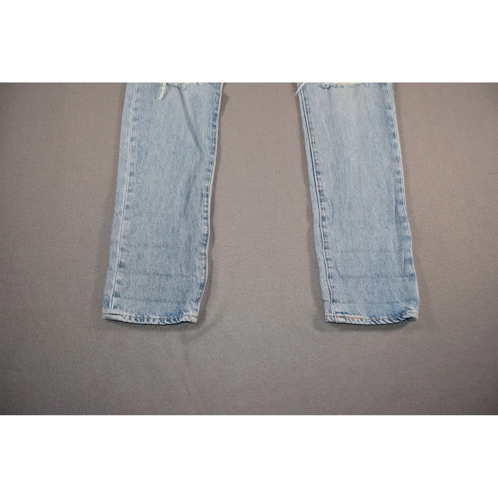Levis 501 Jeans Mens 30x32 Slim Taper Big Tab Medium Wash Premium Button Fly XX